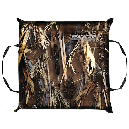Seachoice Type IV USCGA Foam Throw Cushion - Camouflage, 15" x 15" 44910